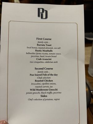 Menu photo 3 Per Diem - Financial District San Francisco, CA