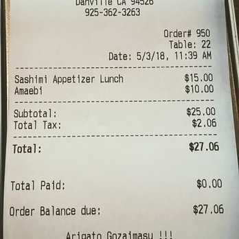 Kibo Sushi - Big city prices, tiny East Bay town - Sushi Bars Near Me - Danville, California
