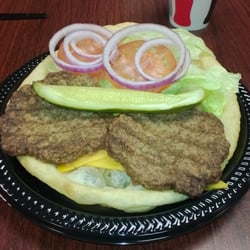 Flowing Water Casino - Navajo burger