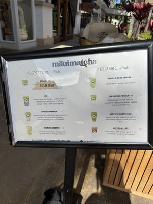 Menu photo 1 Maui Matcha Wailea, HI Menu photo 1 Maui Matcha Wailea, HI