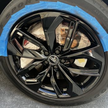 Onsite Wheels - Pre work and touch up in progress - Wheel & Rim Repair Near Me - Westminster, California Onsite Wheels - Pre work and touch up in progress - Wheel & Rim Repair Near Me - Westminster, California