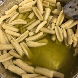 Pasta that's missing spinach and tomatoes Pasta that's missing spinach and tomatoes