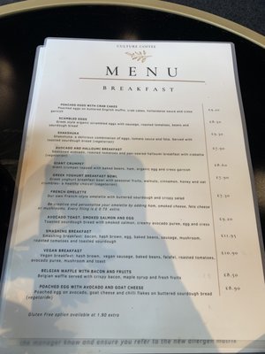 Menu photo 5 Culture Coffee Salisbury, WIL Menu photo 5 Culture Coffee Salisbury, WIL