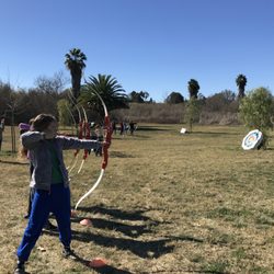 Friends of Willow Tree - Practicing for the Medieval Games