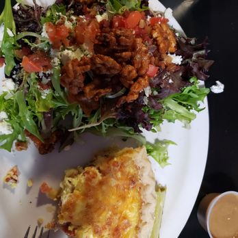 Old Orange Cafe & Catering - Quiche of the day and salad - Cafes Near Me - Orange, Texas Old Orange Cafe & Catering - Quiche of the day and salad - Cafes Near Me - Orange, Texas