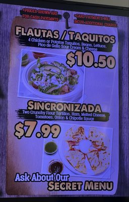 Menu photo 4 Little Mexico City Ceres, CA