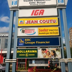 Centre Commercial Cote St-Luc - Board of businesses