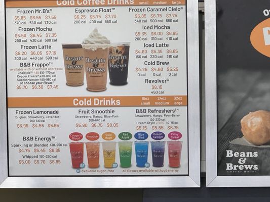 Menu photo 1 Beans & Brews Coffee House Lehi, UT