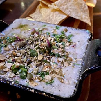 Cuchillo - White bean queso fundido - Latin American Near Me - Vancouver, British Columbia