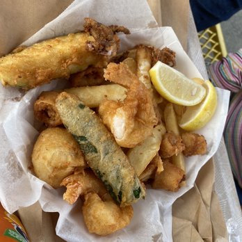 Barbara's Fishtrap - Mini Fishtrap Tempura - Seafood Near Me - Half Moon Bay, California