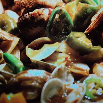 China Cafe - shell fish and jalapenos - Buffets Near Me - Pearland, Texas