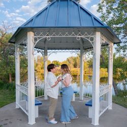 This gazebo was