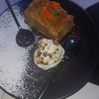 BLK SWAN - Sweet potato bread pudding - New American Near Me - Baltimore, Maryland