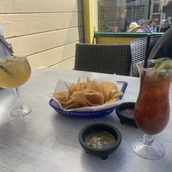Maria Sol - Drinks and chips and salsa - Mexican Near Me - Santa Monica, California Maria Sol - Drinks and chips and salsa - Mexican Near Me - Santa Monica, California