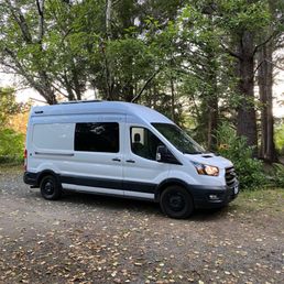 Our spot (site 7) at Wright's - more than big enough for our tiny camper. Our spot (site 7) at Wright's - more than big enough for our tiny camper.