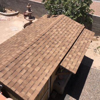 X’s roofing - The finished roofing project for my shed. - Roofing Near Me