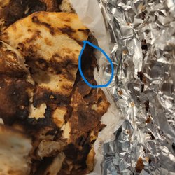 Biryani & Bites - Live insect in naan got packed too