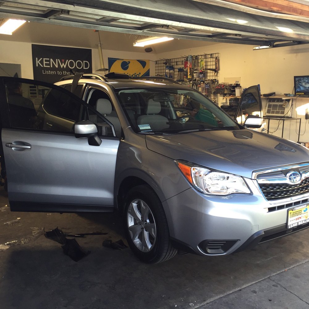 My car in Luis's shop