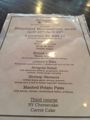 Menu photo 7 Windmill Tavern Stratford, CT