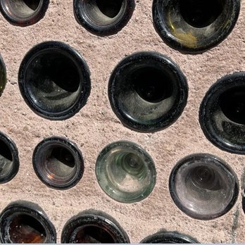 The Bottle House - Close up - Art Galleries Near Me - Buena Park, California The Bottle House - Close up - Art Galleries Near Me - Buena Park, California