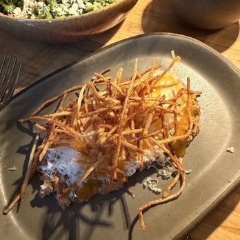 Husk - Hunter Cattle Beef Tartare - Husk - May 2026 - American Near Me - Charleston, South Carolina Husk - Hunter Cattle Beef Tartare - Husk - May 2026 - American Near Me - Charleston, South Carolina