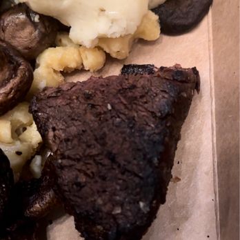 CUT132 - It's suppose to be a Filet Mignon, Mac and cheese, mash potatoes and mushrooms - Steakhouses Near Me - Columbus, Ohio