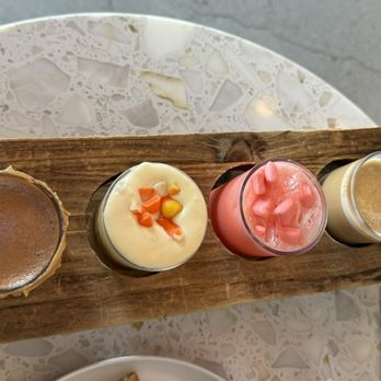 Founders Coffee - St Rose - Halloween Candy Flight - Delicious! - Coffee & Tea Near Me - Henderson, Nevada