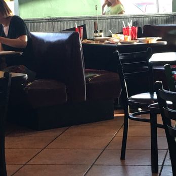 Jason's Deli - Dirty table number one. At least two employees walked by and didn't even bother to even pick up a plate. - Delis Near Me - Albuquerque, New Mexico