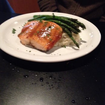 Oxford Tavern - Salmon with brown sugar and mustard glaze - Italian Near Me - Barrington, Rhode Island