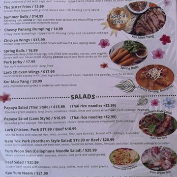 The Sister Restaurant & Cafe - Thai Near Me - Honolulu, Hawaii The Sister Restaurant & Cafe - Thai Near Me - Honolulu, Hawaii
