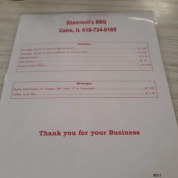 Shemwell's Barbecue - Barbeque Near Me - Cairo, Illinois