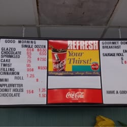 Gourmet Donuts-N-Such - The menu