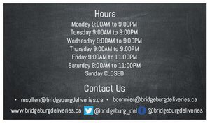 Bridgeburg Deliveries Logo