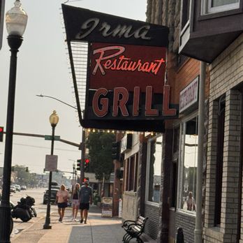 Buffalo Bill's Irma Hotel - Sign out front - Salad Near Me - Cody, Wyoming Buffalo Bill's Irma Hotel - Sign out front - Salad Near Me - Cody, Wyoming