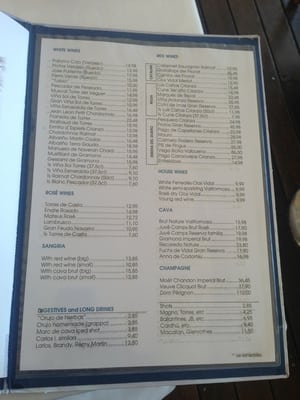 Menu photo 3 Can Laury Sitges, B Menu photo 3 Can Laury Sitges, B