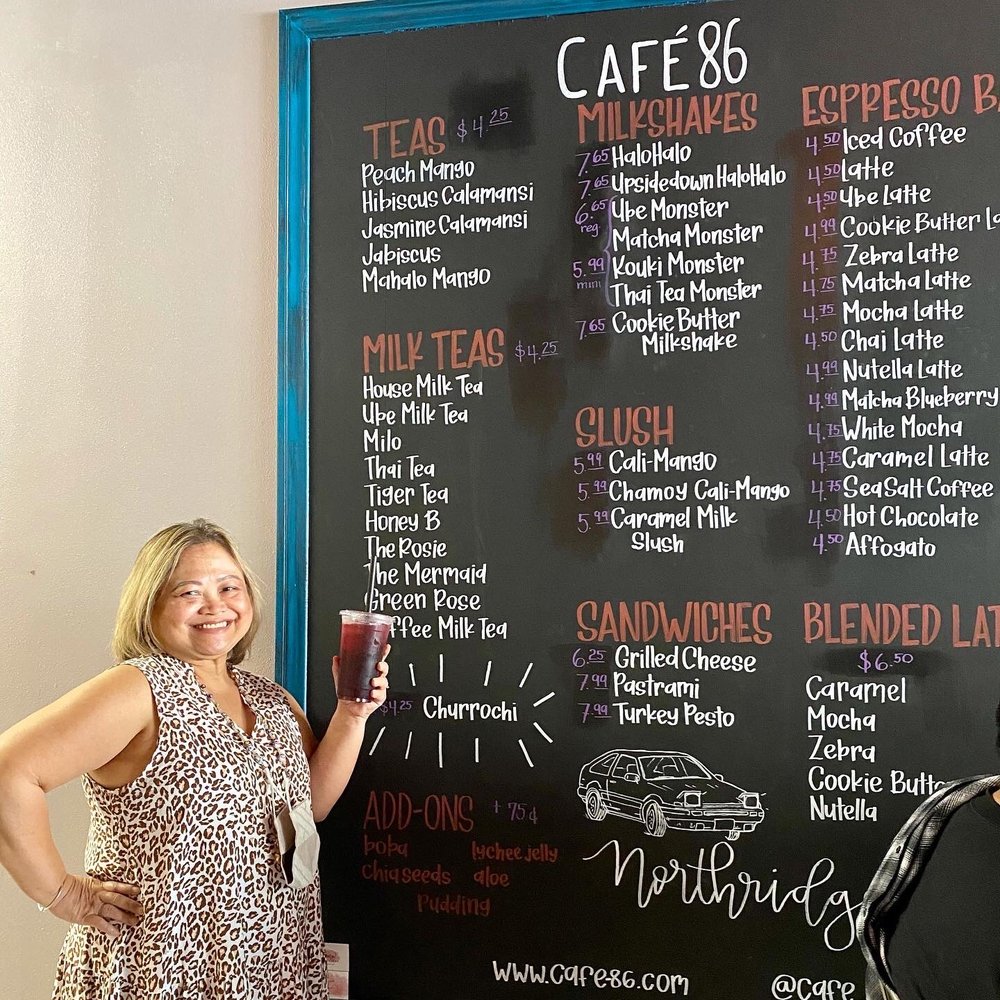 Cafe 86 - I had the hibiscus calamansi - Cafes Near Me - Northridge, California Cafe 86 - I had the hibiscus calamansi - Cafes Near Me - Northridge, California