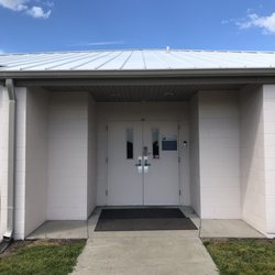 Lakeside Academy and Preschool - This is the front entrance. Each family that enrolls is given a passcode that enables them to enter. I love how secure this building is.