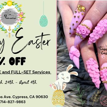Q Nails and Spa - Nail Salons Near Me - Cypress, California
