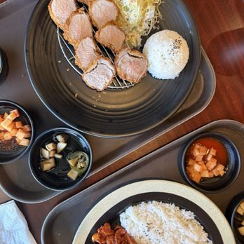 Katsu City - Tenderloin (top) and pork Bulgogi bottom - Korean Near Me - West Jordan, Utah Katsu City - Tenderloin (top) and pork Bulgogi bottom - Korean Near Me - West Jordan, Utah