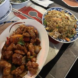 Sweet and sour chicken