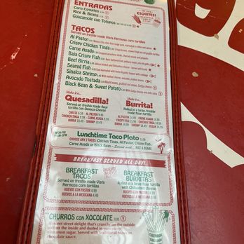 Tacombi - Full menu - Tacos Near Me - Chicago, Illinois