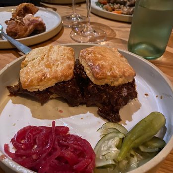 Yardbird Table & Bar - Smoked Brisket Biscuits - Southern Near Me - Miami Beach, Florida