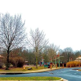 Parking lot view