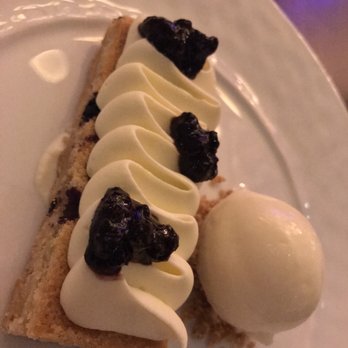 Café Boulud - Tart Aux Myrtilles (Winterlicious 2017 dessert) - Cafes Near Me - Toronto, Ontario