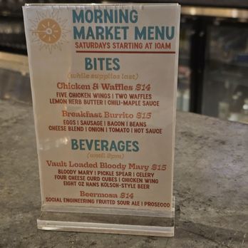 Vault 202 - Brunch menu is - Breweries Near Me - Appleton, Wisconsin Vault 202 - Brunch menu is - Breweries Near Me - Appleton, Wisconsin