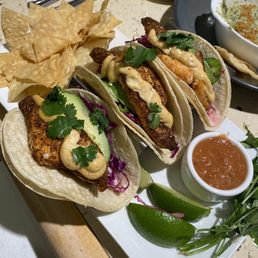 Salmon Tacos
