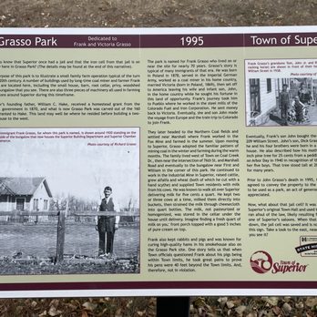 Grasso Park - Information sign - Parks Near Me - Superior, Colorado
