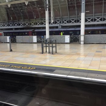 Paddington London - Bike parking at the rail line section - Train Stations Near Me - London, XGL Paddington London - Bike parking at the rail line section - Train Stations Near Me - London, XGL