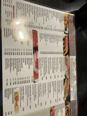 Menu photo 8 Super Sushi Las Vegas, NV Menu photo 8 Super Sushi Las Vegas, NV