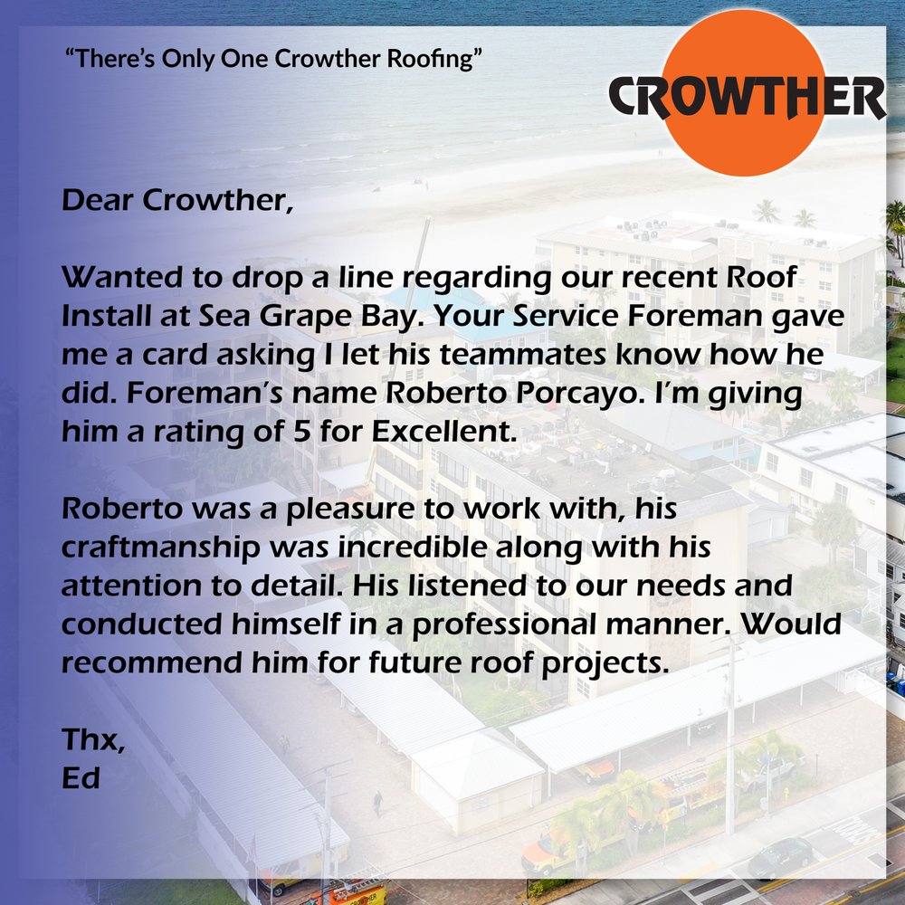 Slide of Crowther Roofing & Sheet Metal of Florida